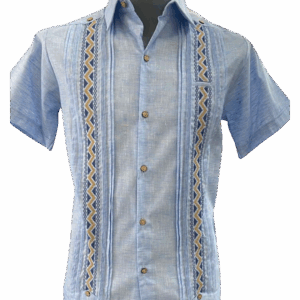 guayabera-blue