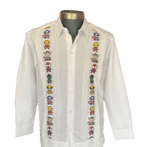 embroidered double
